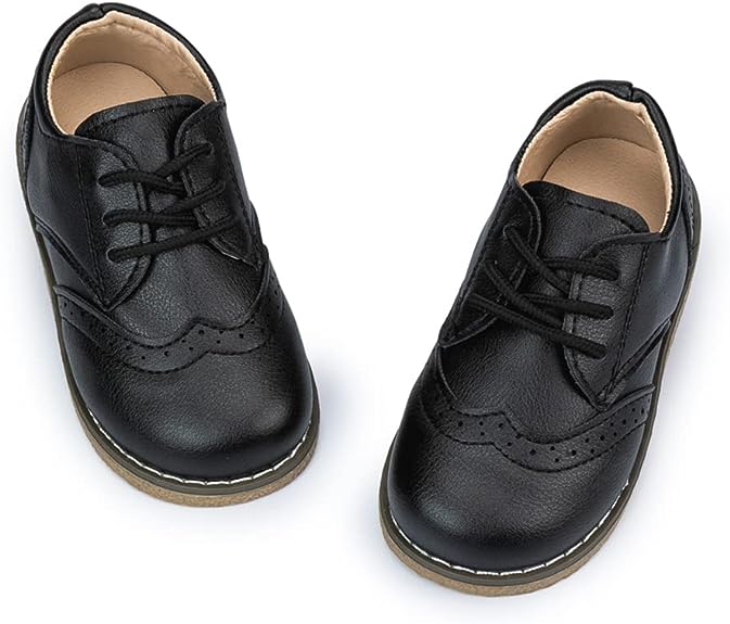 black oxford lace up shoes, best toddler boy shoes