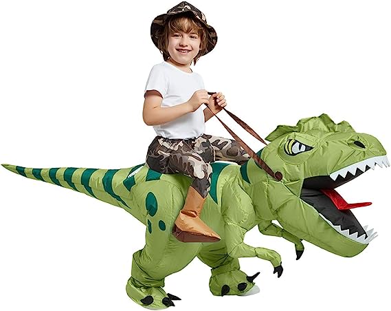inflatable dinosaur costume, funny halloween costume