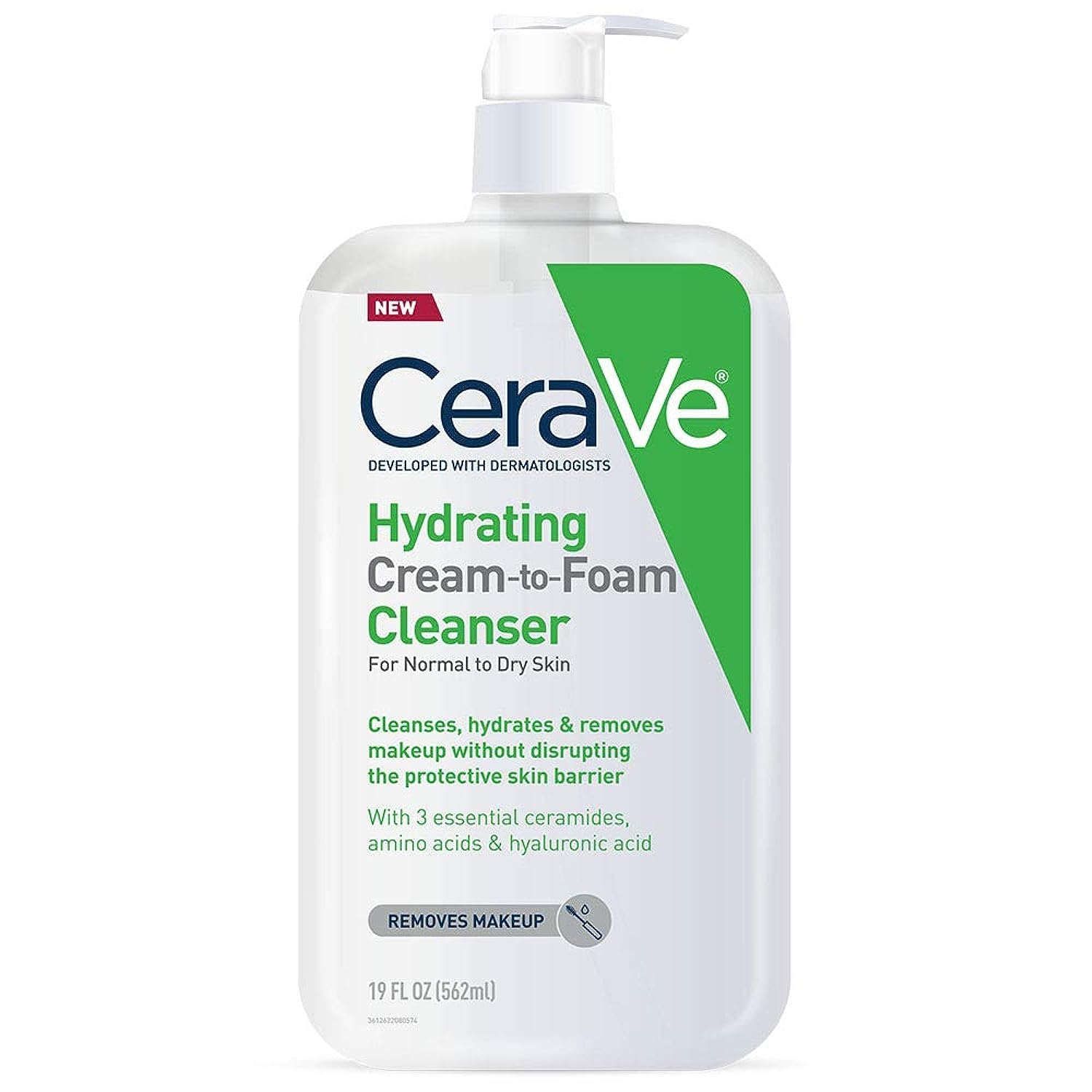 Cerave hydrating cream to foam cleanser, best pregnancy safe face wash