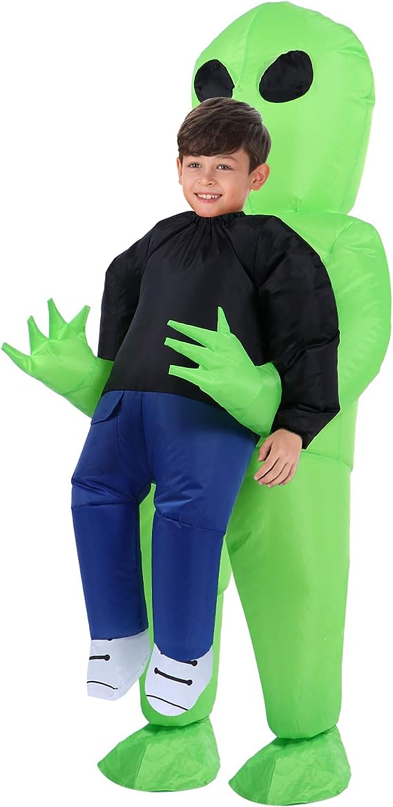 inflatable alien costume, funny halloween costume