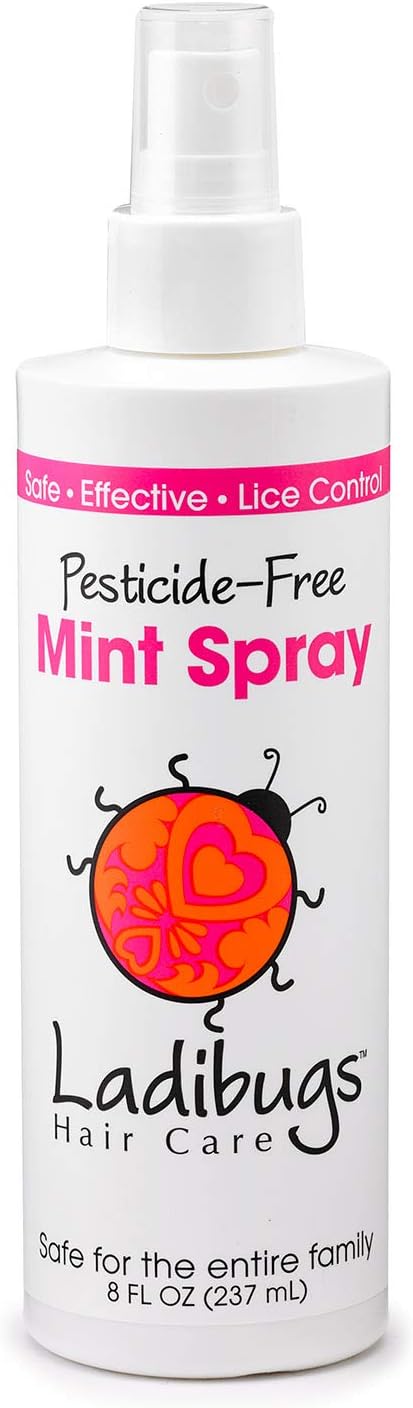 ladibugs mint spray, best lice prevention shampoo