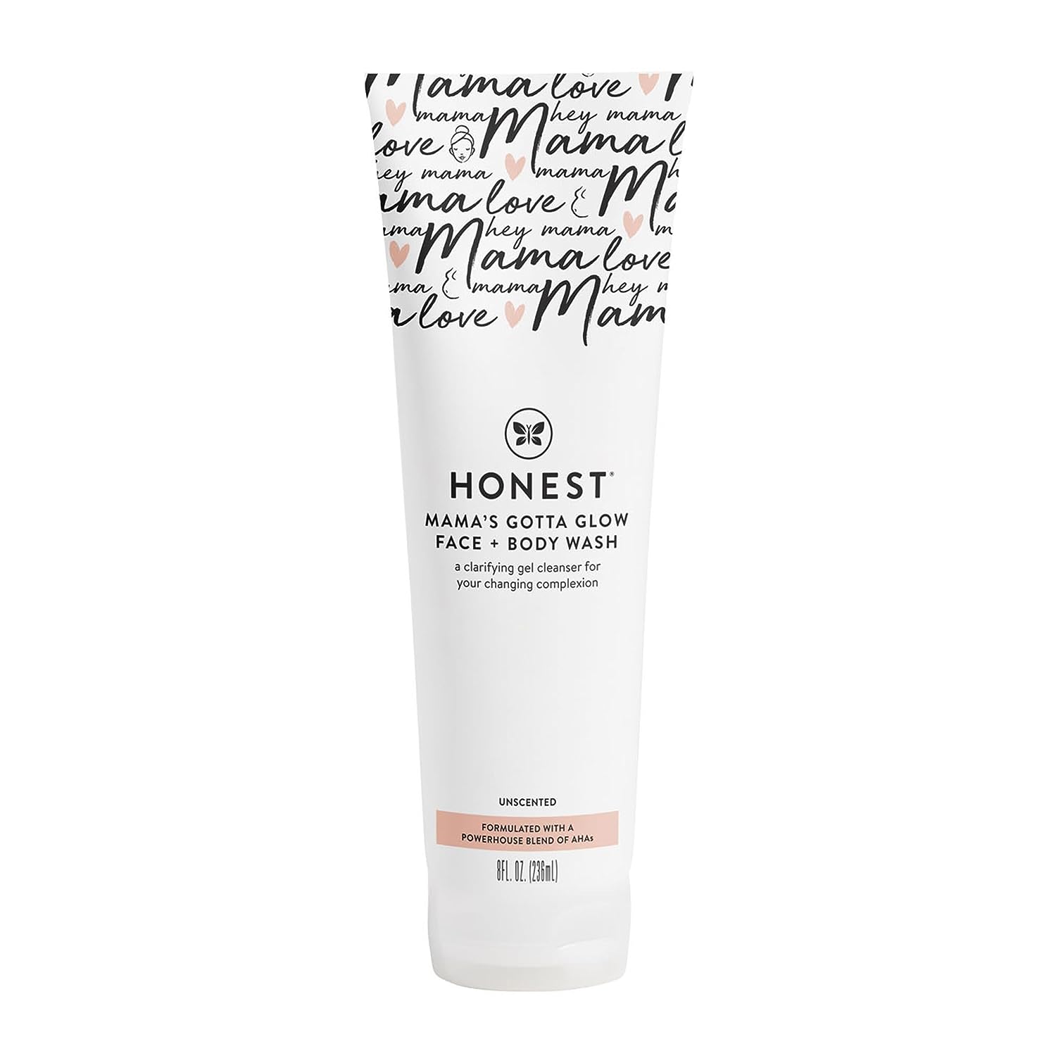honest company mama's gotta glow face and body wash, best pregnancy safe face wash