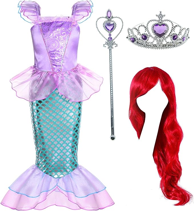 Joy Join Princess Mermaid Costume, best toddler Halloween costumes