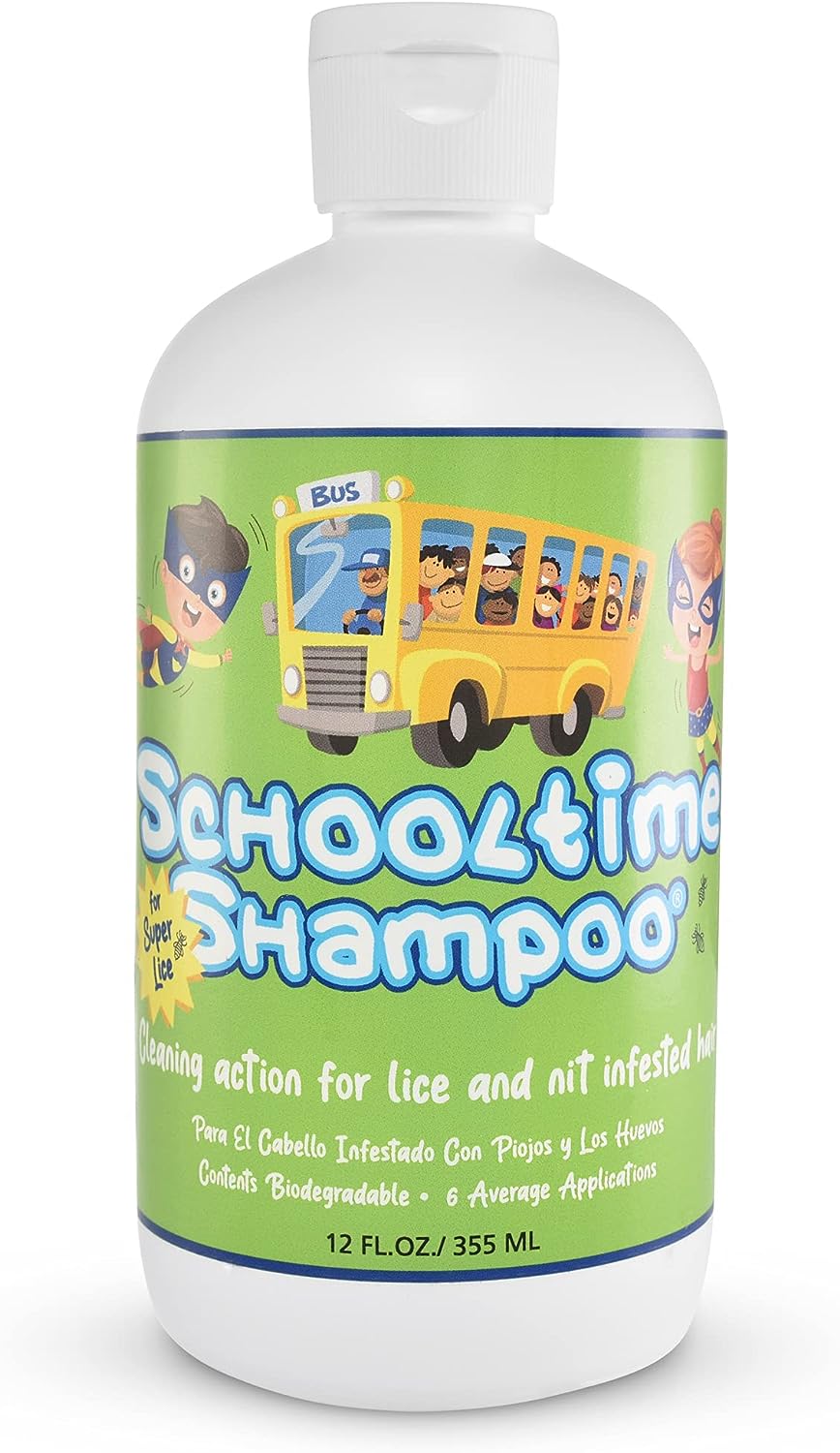 Schooltime shampoo, best lice prevention shampoo