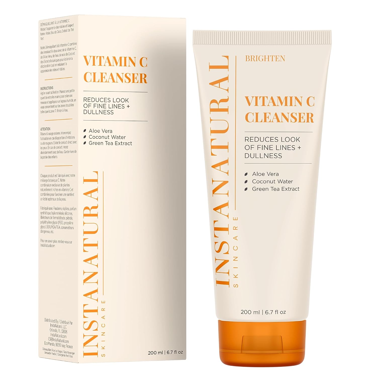 instanatural vitamin c cleanser, best pregnancy safe face wash