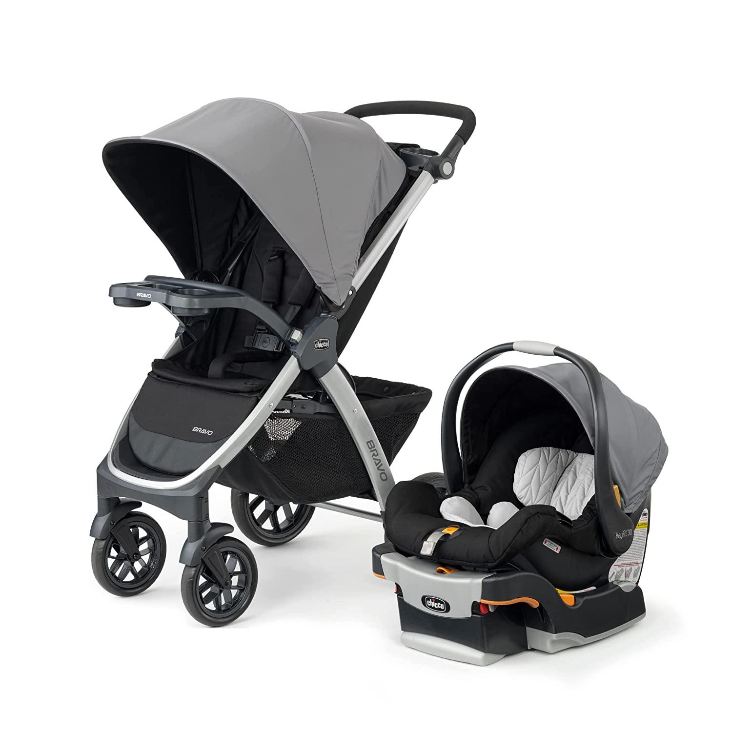 best stroller car seat combos (Chicco Bravo 3-in-1 Trio Travel System)