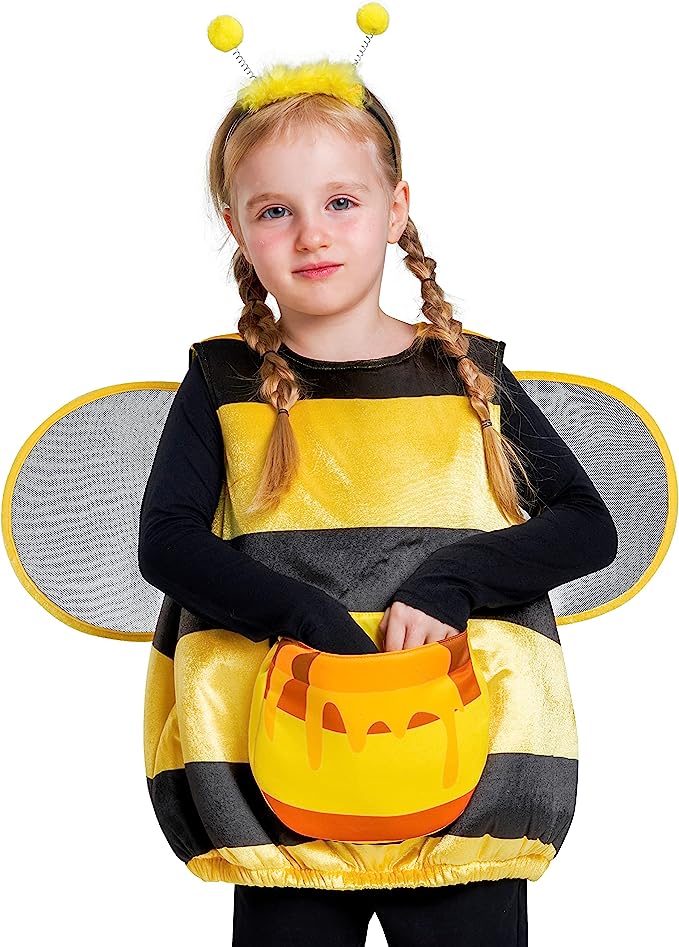IKALI Bumble Bee Costume is one of the best toddler Halloween costumes