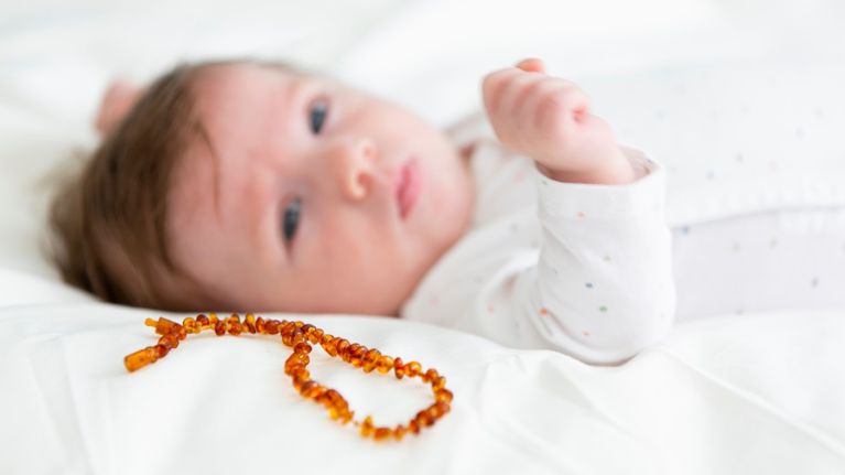 Are amber teething necklaces safe?