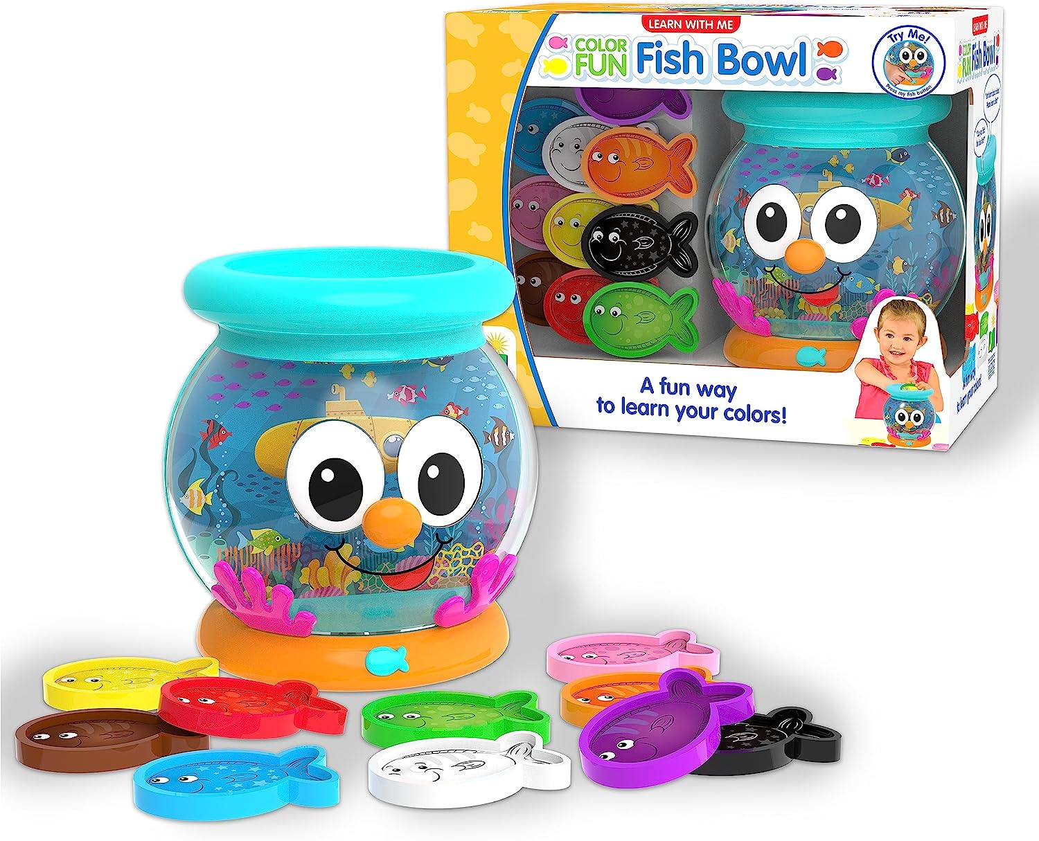 the learning journey fish bowl toy, best toys for 2-year-olds
