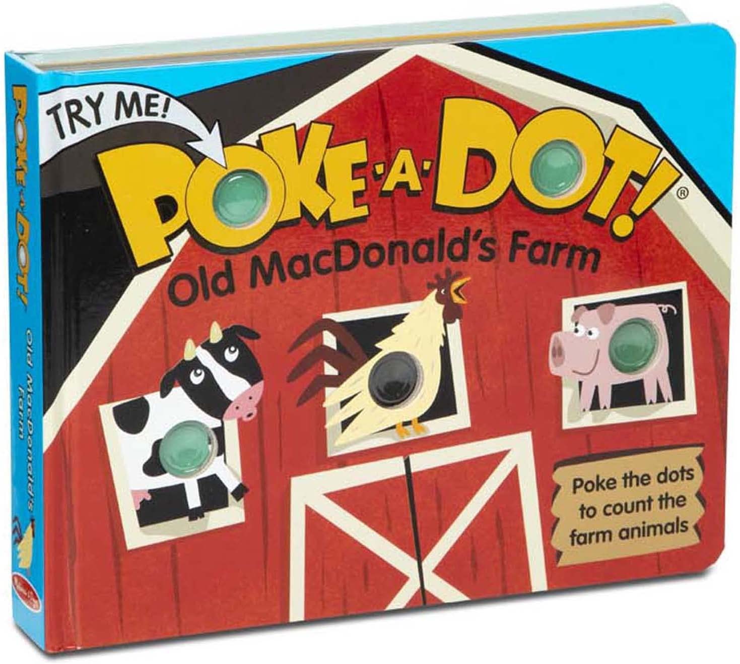 best toddler books, poke a dot